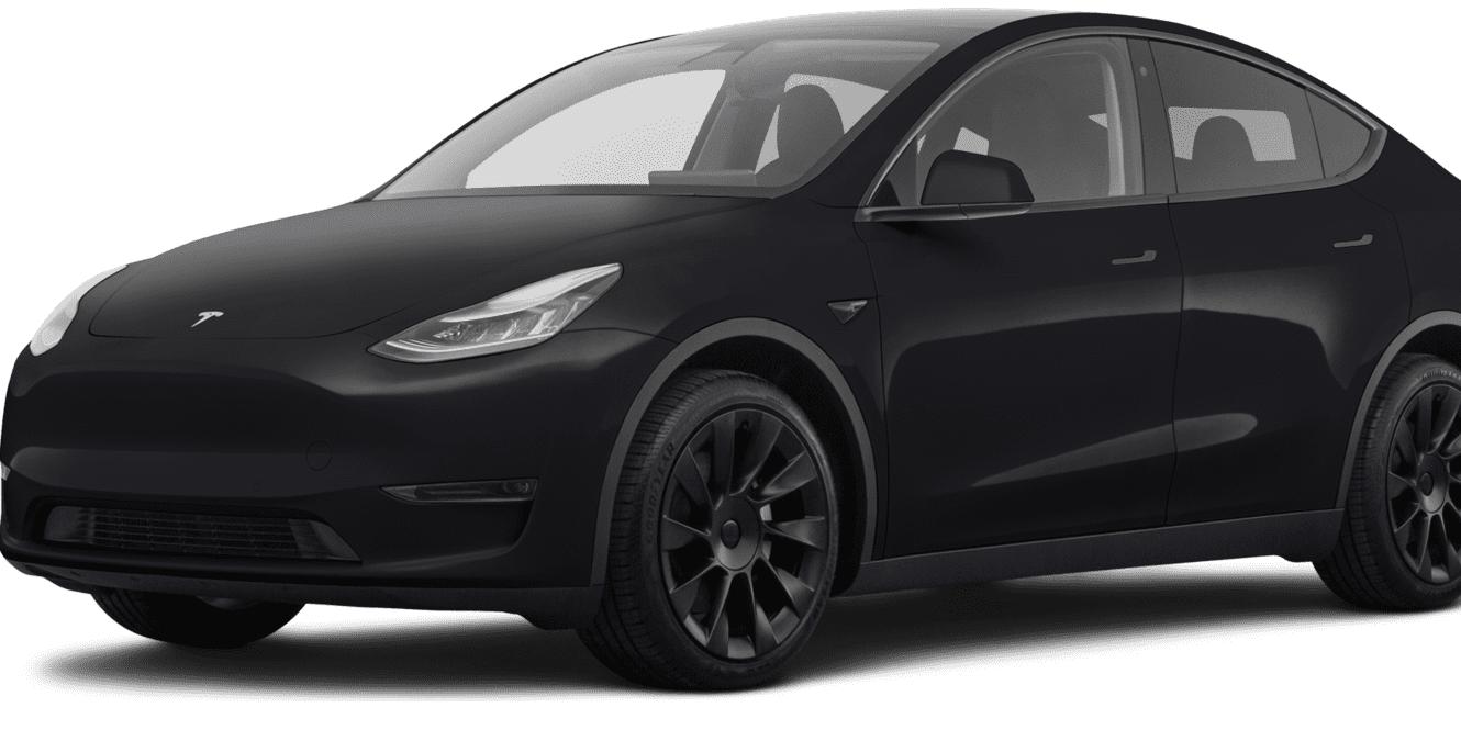 TESLA MODEL Y 2020 5YJYGDEE2LF019195 image